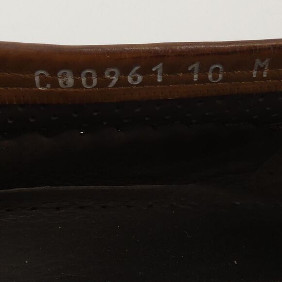 Bragano Brown‎ Leather Loafers Crafted in Italy Men\'s 10M main image 4